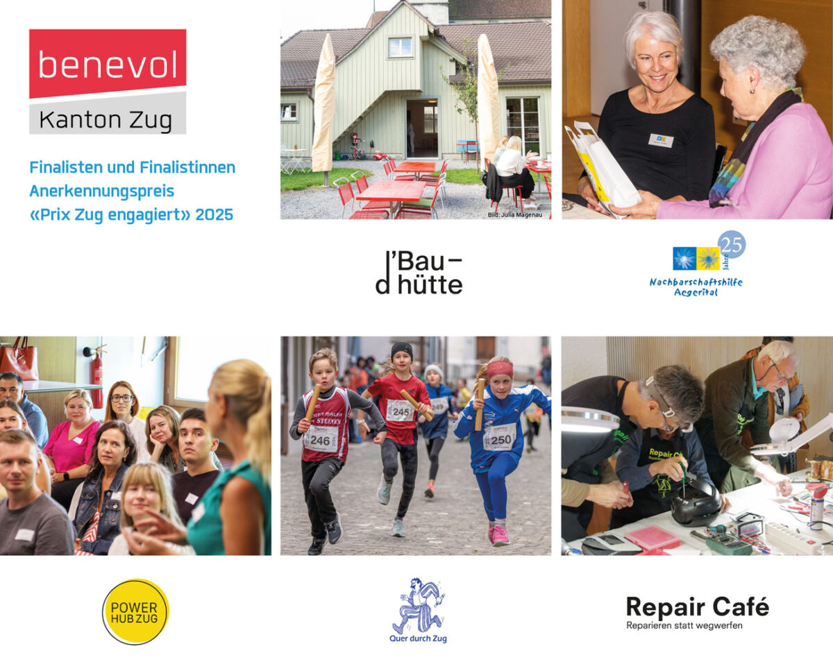 Finalisten des diesjährigen Anerkennungspreises