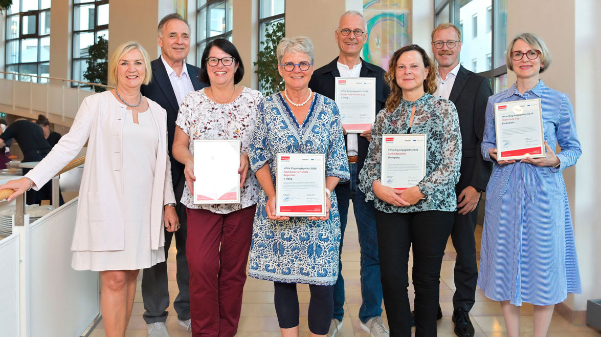Gewinner des Prix Zug engagiert 2025