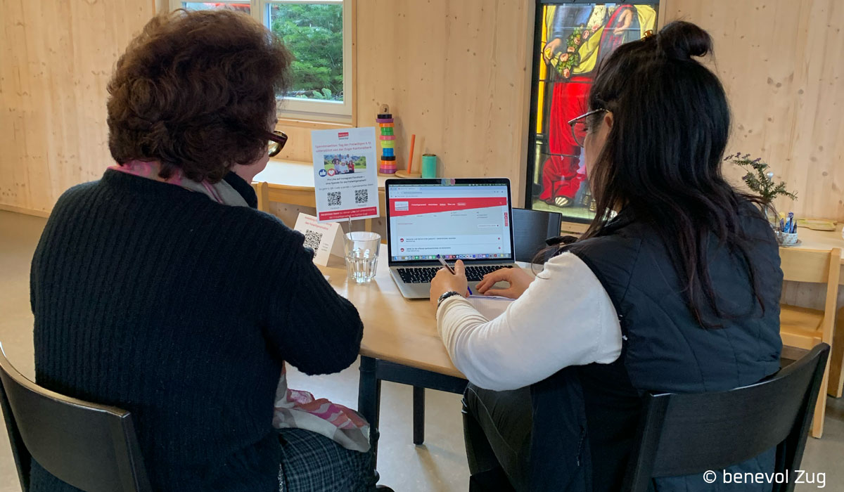 benevol Zug berät Privatpersonen und Vereine sowie Institutionen aus dem Kanton Zug rund um die Freiwilligenarbeit