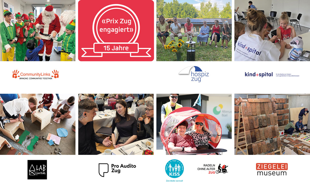 Prix Zug engagiert, die Nominierten 2026